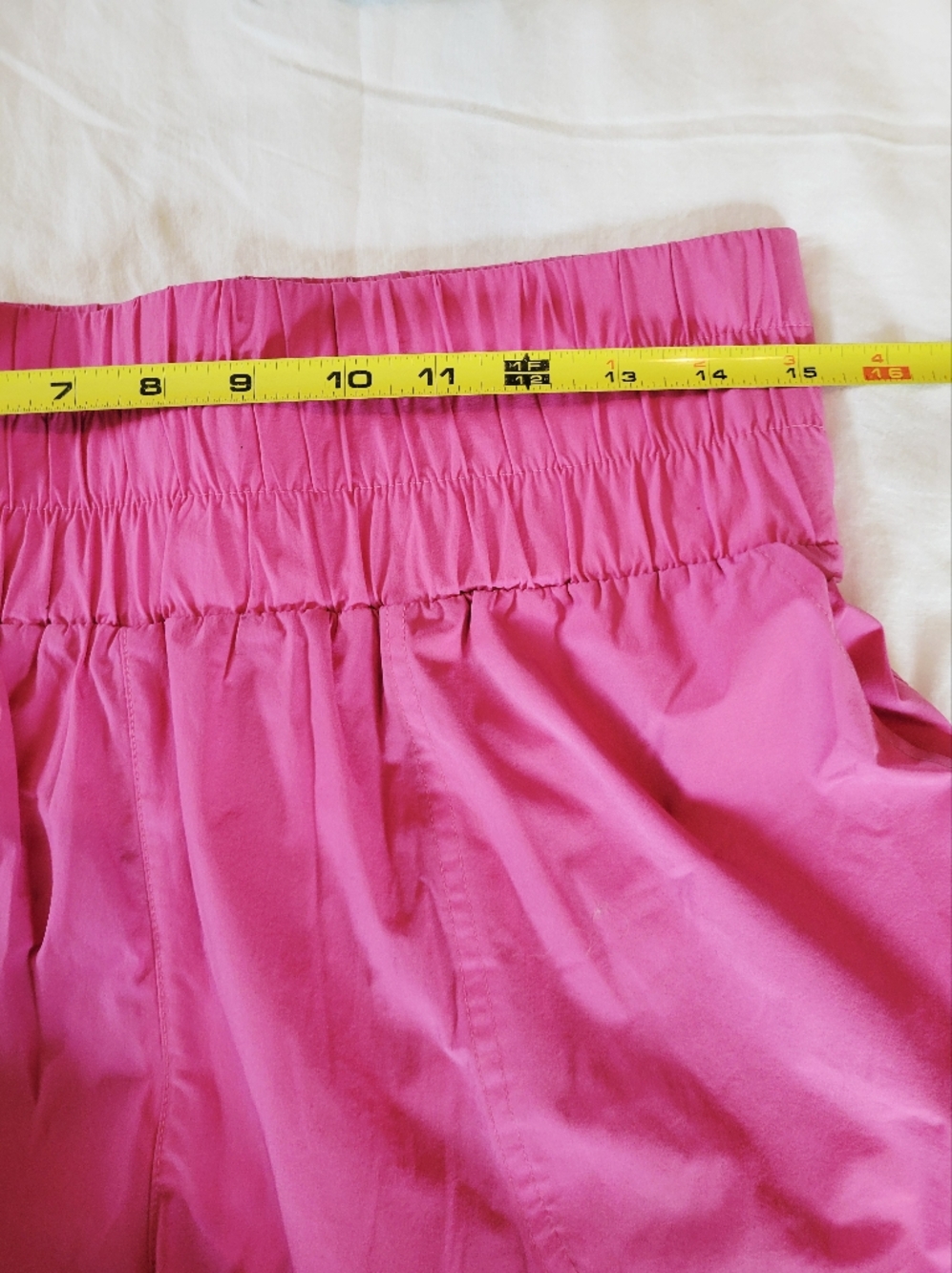 Joy Lab Shorts High Waisted Size Medium-2 Pairs Pink Teal - Picture 8 of 9